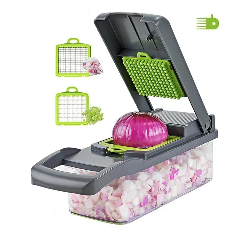 Plastic Multipurpose Chopper, Fruits & Vegetable Cutter, Grater Peeler Chipser for Kitchen, Durable Dicer Chopper for Summer, Candy Kitchen Accessories, Kitchen Gadgets, Shoestring Fries Chick Fil A