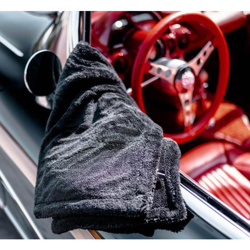 High-Quality Braided Car Wash Towel - 1200 GSM, 36"X24", Superior Microfiber, Double Twisted Pile, Dual-Sided, Ultra Soft, Quick-Dry, Reusable