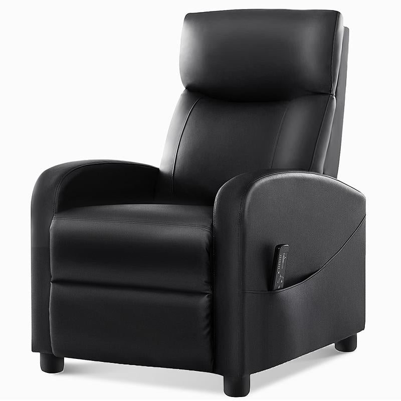 【Back to School】Sweetfurniture Massage Recliner Chair for Living Room, Massage Recliner Chair Theater Chairs Adjustable Modern Reclining Chair with Padded Seat Backrest