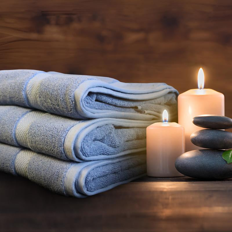 2 PACK TOWELSUPREMACY LUX Towels 100% Egyptian Cotton