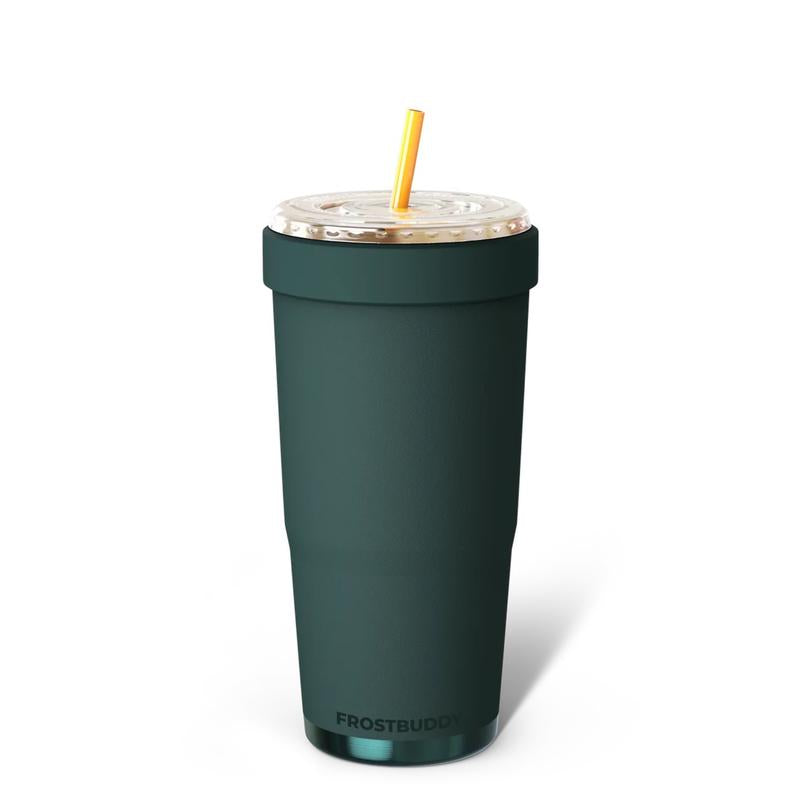 To-Go Buddy - Universal Cup Insulator for To-Go Cups - Keeps Drinks Hot Cold 12+ Hours - Vacuum Insulated Tumbler