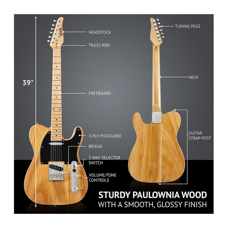 Lyxpro 39" Electric Telecaster Guitar