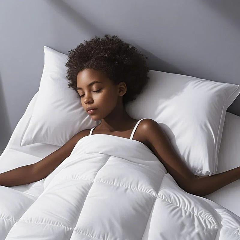 Cosybay down Alternative Comforter with 4 Corner Tabs All-Season Lightweight Reversible Duvet Insert Soft Fluffy Breathable Quilt Warm for Bedroom School High Quality Hotel Bedding Machine Washable Black Queen Size - Fathersdaygift