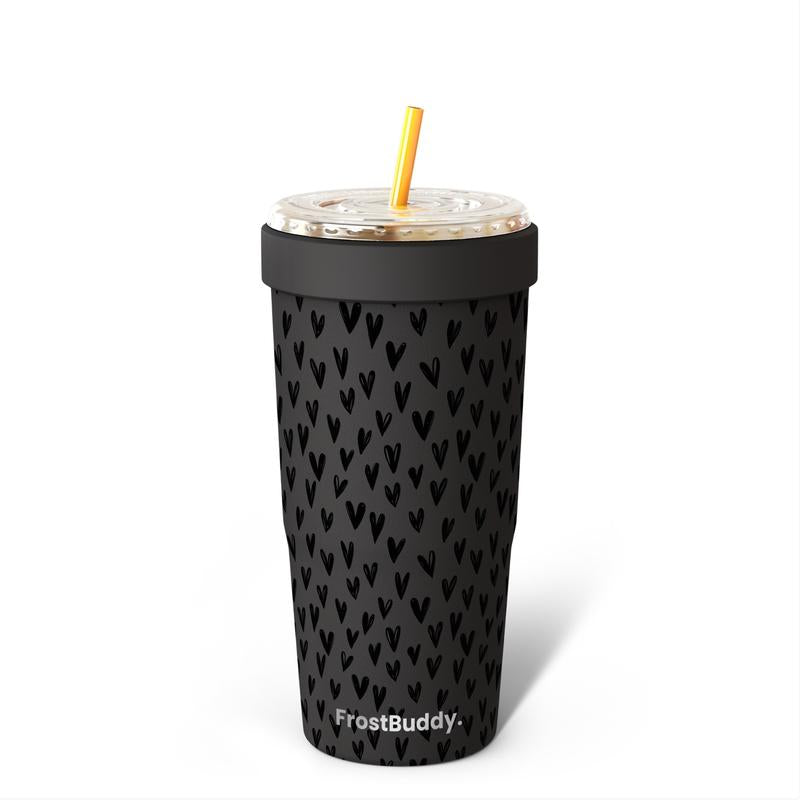 To-Go Buddy - Universal Cup Insulator for To-Go Cups - Keeps Drinks Hot Cold 12+ Hours - Vacuum Insulated Tumbler