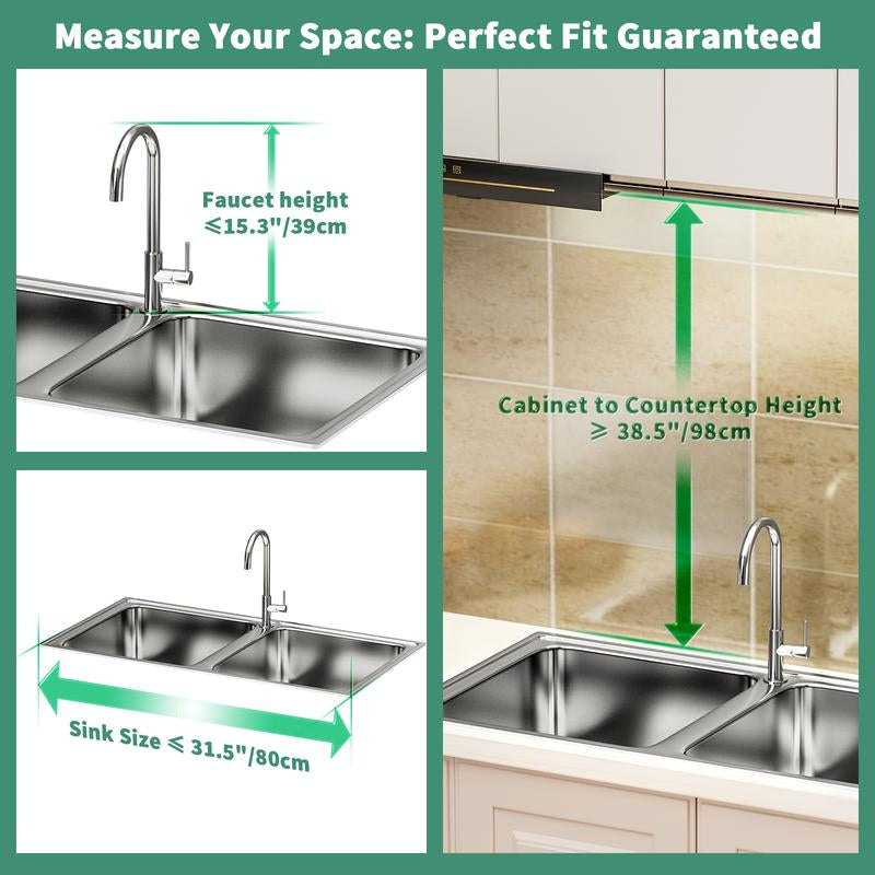 【Holiday Deals】San Dream over Sink Rack Kitchen over the Sink Dish Drying Rack Organizer Large Space Saving Dish Drainer Countertop Dishes Rack on Counter Caddy Utensil Metal Organizer 1&2 Tiers