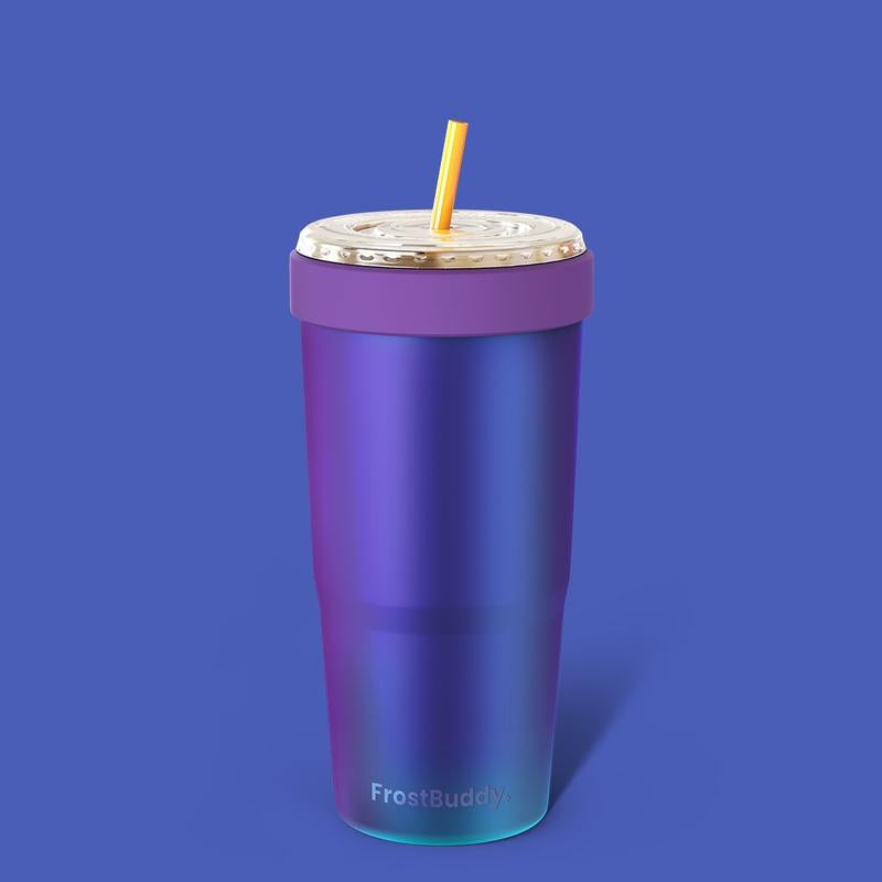 To-Go Buddy - Universal Cup Insulator for To-Go Cups - Keeps Drinks Hot Cold 12+ Hours - Vacuum Insulated Tumbler