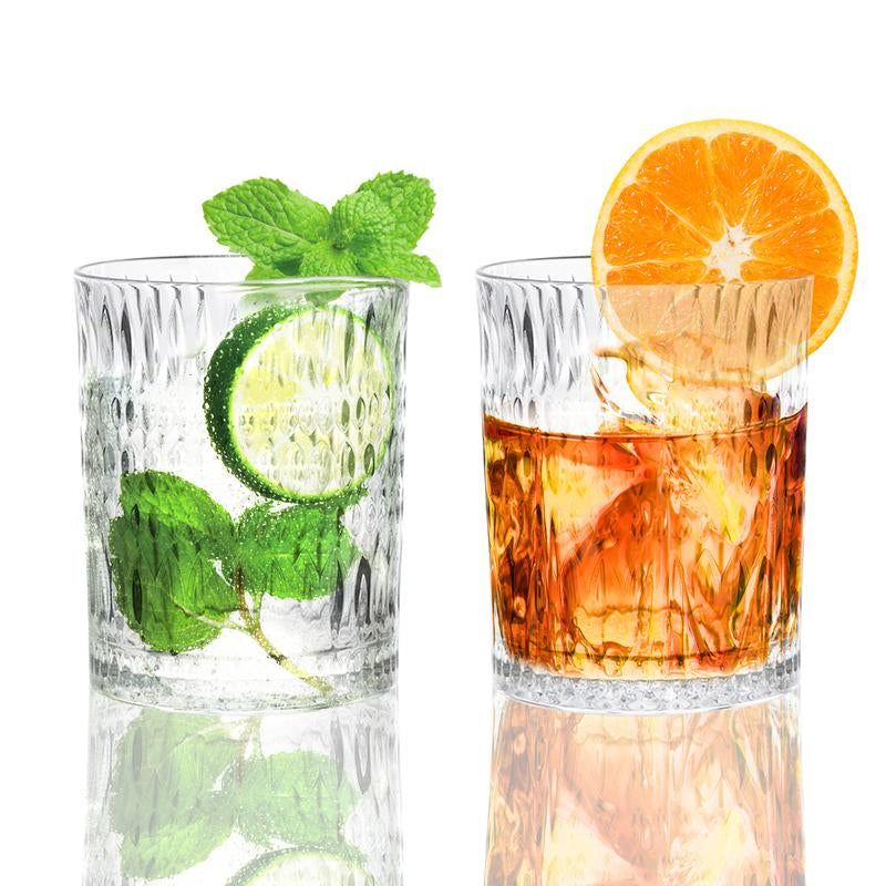 2 Packs 20Oz Glass Tumblers Set with Lids and Glass Straws Drinkware, Ice Coffee Cups, Bottles, Cup and Mug for Juices and Milk, Holiday Gifts
