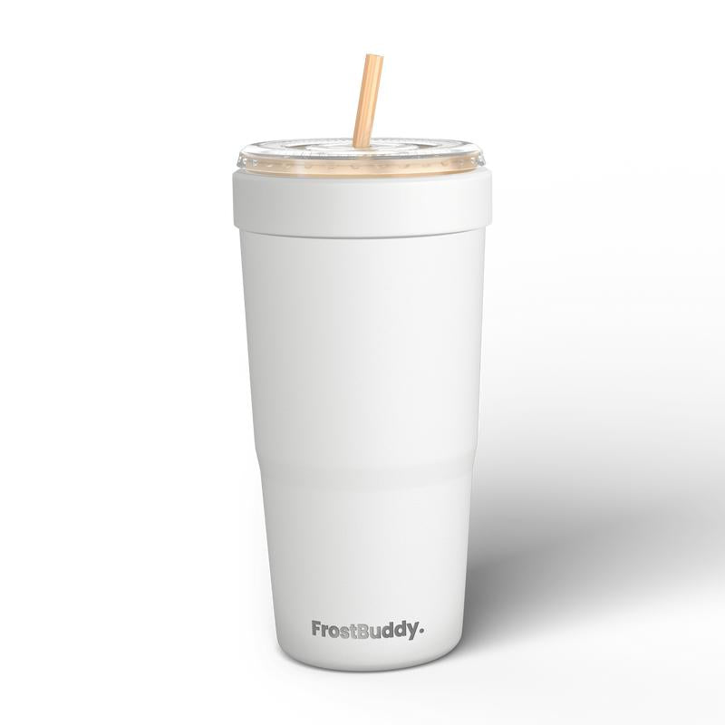 To-Go Buddy - Universal Cup Insulator for To-Go Cups - Keeps Drinks Hot Cold 12+ Hours - Vacuum Insulated Tumbler