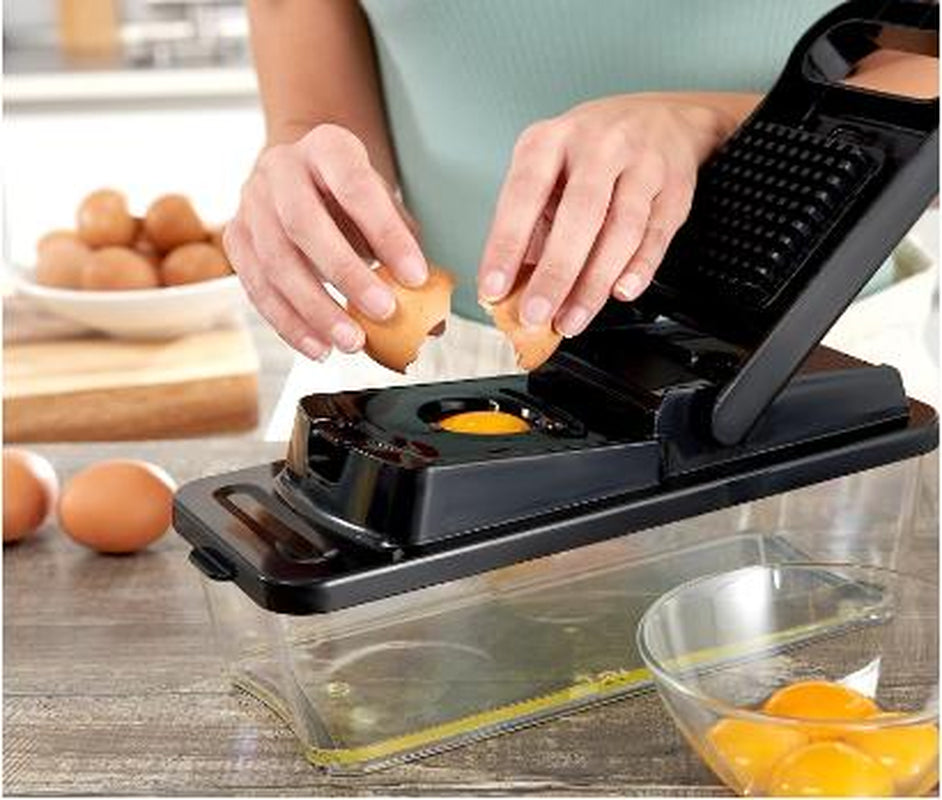 9-In-1 Vegetable Chopper Food Chopper Onion Chopper Dicer for Kitchen Carrot and Garlic Chopper with Container