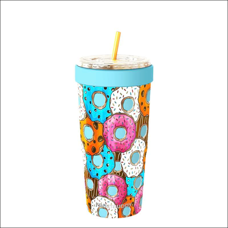 To-Go Buddy - Universal Cup Insulator for To-Go Cups - Keeps Drinks Hot Cold 12+ Hours - Vacuum Insulated Tumbler
