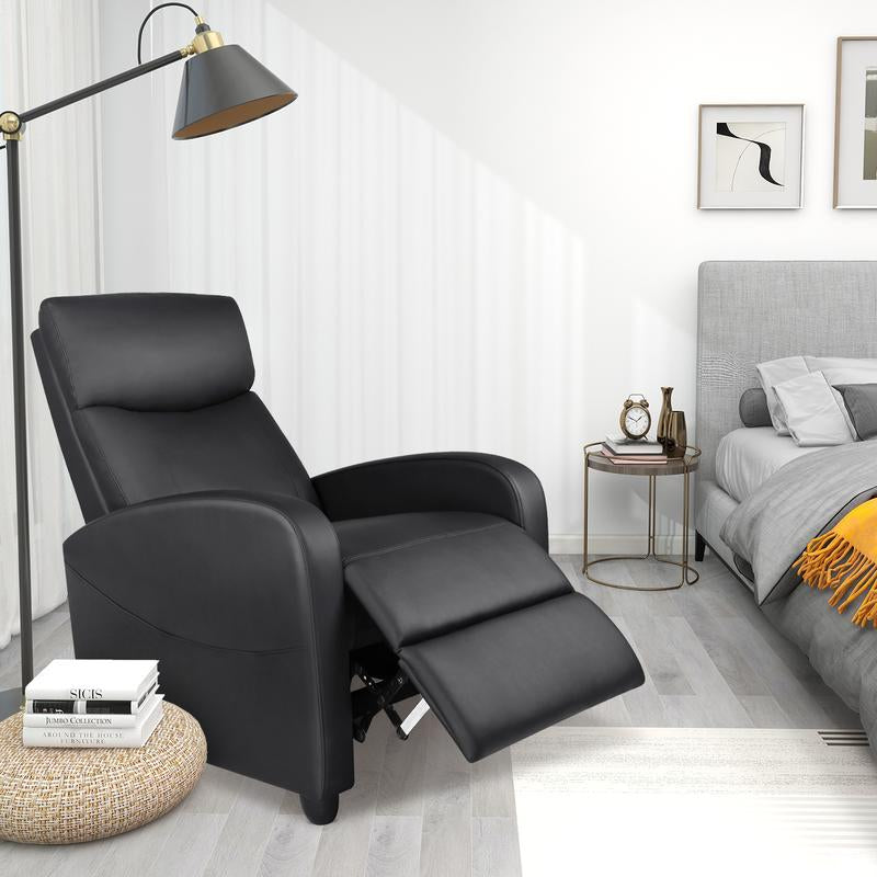 【Back to School】Sweetfurniture Massage Recliner Chair for Living Room, Massage Recliner Chair Theater Chairs Adjustable Modern Reclining Chair with Padded Seat Backrest