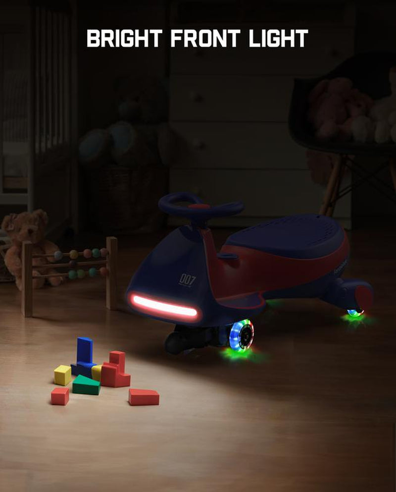 Fanttikride N7 Electric Wiggle Car with Pedal, Ride on Toy, Tiktokshopbacktoschool
