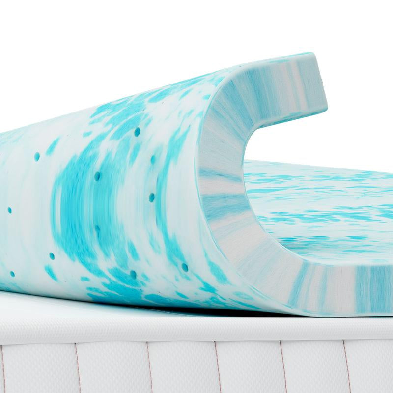 【Back to School】Sweet Furniture S - Mattress Topper Full Gel Memory Foam Mattress Topper
