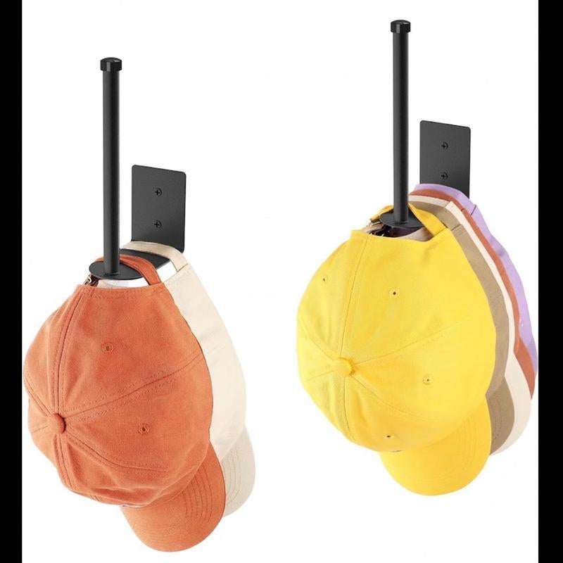 Wall-Mounted Hat Rack Organizer - Space-Saving Cap Hanger for Easy Storage and Display Hanging - Perfect for Any Home Tube Top Rack Tick to K Shop Summer Sale Hangable