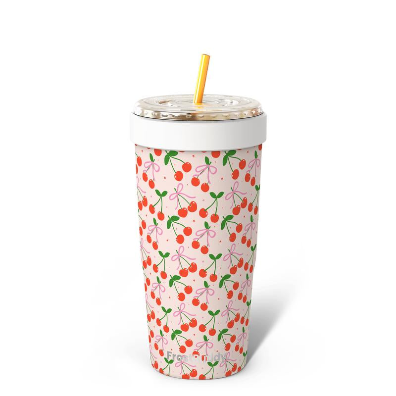 To-Go Buddy - Universal Cup Insulator for To-Go Cups - Keeps Drinks Hot Cold 12+ Hours - Vacuum Insulated Tumbler