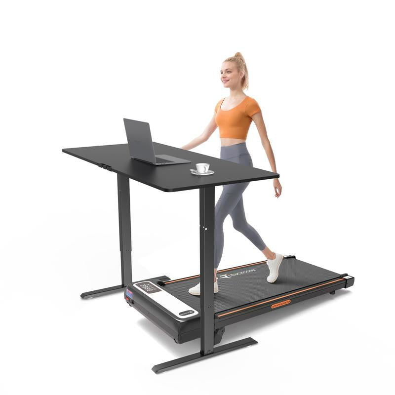 Ergear Electric Adjustable Standing Desk 48X24/55X28"Ergonomic Design W/Memory Preset Modern Metal Laptop Game Player Space-Saving Mobile Stand Computer Splice Board Work Table Workstation