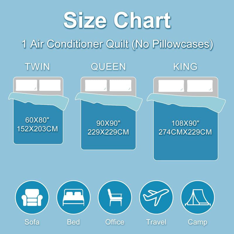 All Season Cooling Warm Blanket, 500Gsm Soft Cloud-Like Lightweight Breathable Skin-Friendly Summer Blanket, Reversible Cooling Blanket for Sleeping, Great Decor for Couch Bed Sofa Home Car, Mother'S Day Gifts, Bedroom Accessories, Fathers Day Gift