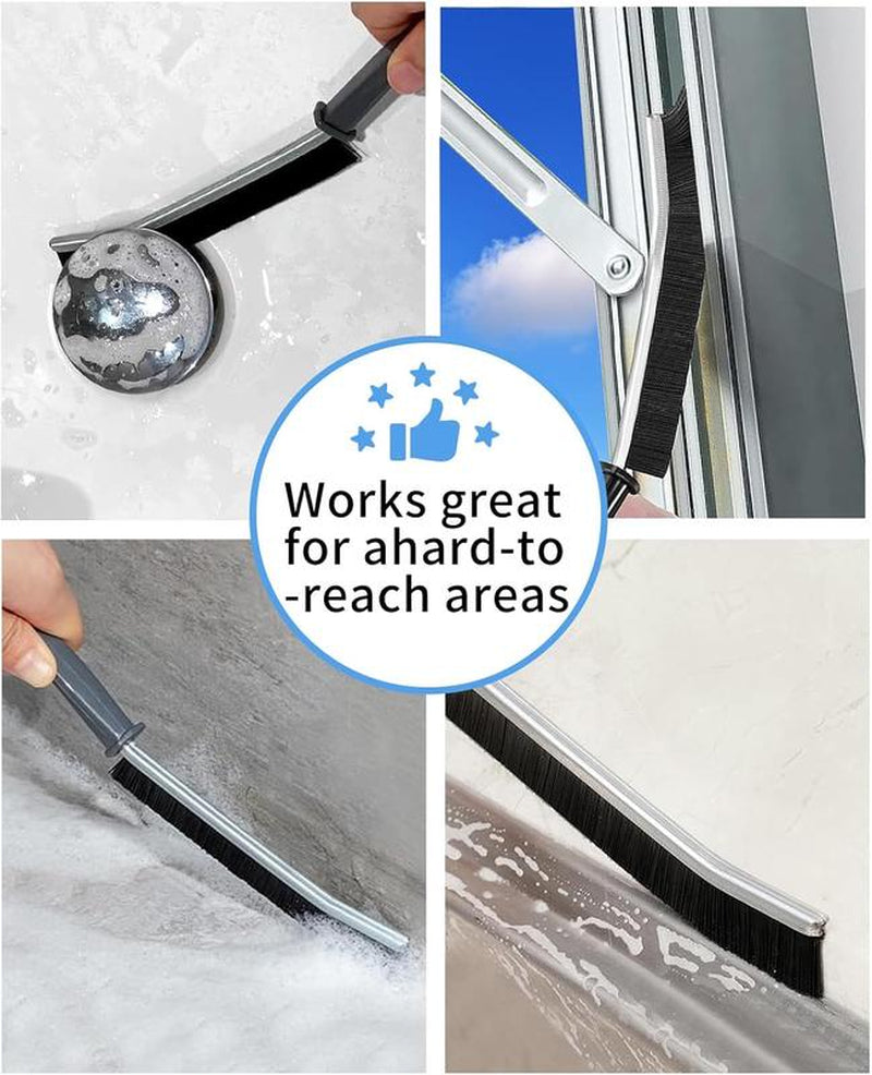 【US 2025 Deals for You Days】5 Pcs Crevice Cleaning Brush Hard Bristle Gap Brush Multifunctional Crevice Cleaning Tool Summer- Turn Up