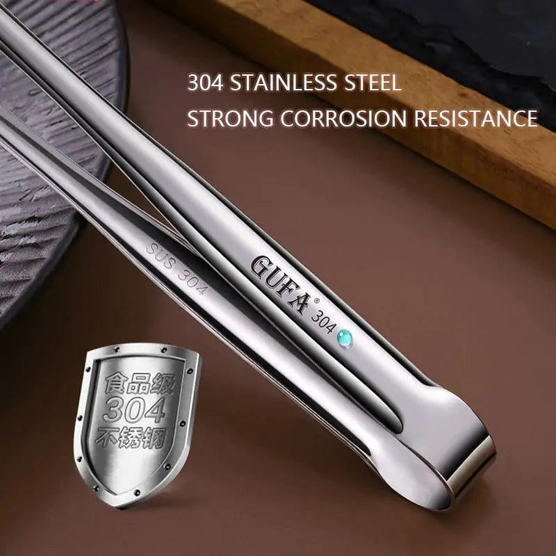 Grill Kitchen Tongs Stainless Steel Utensils