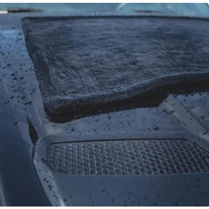 High-Quality Braided Car Wash Towel - 1200 GSM, 36"X24", Superior Microfiber, Double Twisted Pile, Dual-Sided, Ultra Soft, Quick-Dry, Reusable
