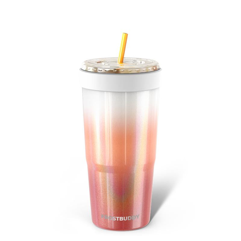 To-Go Buddy - Universal Cup Insulator for To-Go Cups - Keeps Drinks Hot Cold 12+ Hours - Vacuum Insulated Tumbler