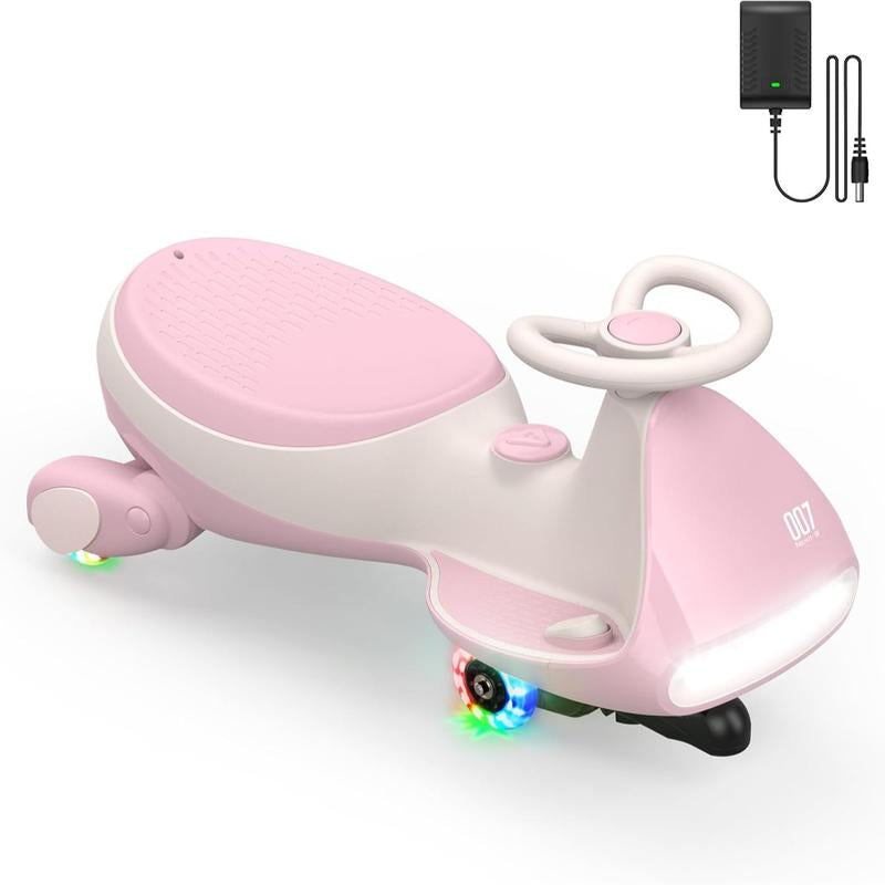 Fanttikride N7 Electric Wiggle Car with Pedal, Ride on Toy, Tiktokshopbacktoschool