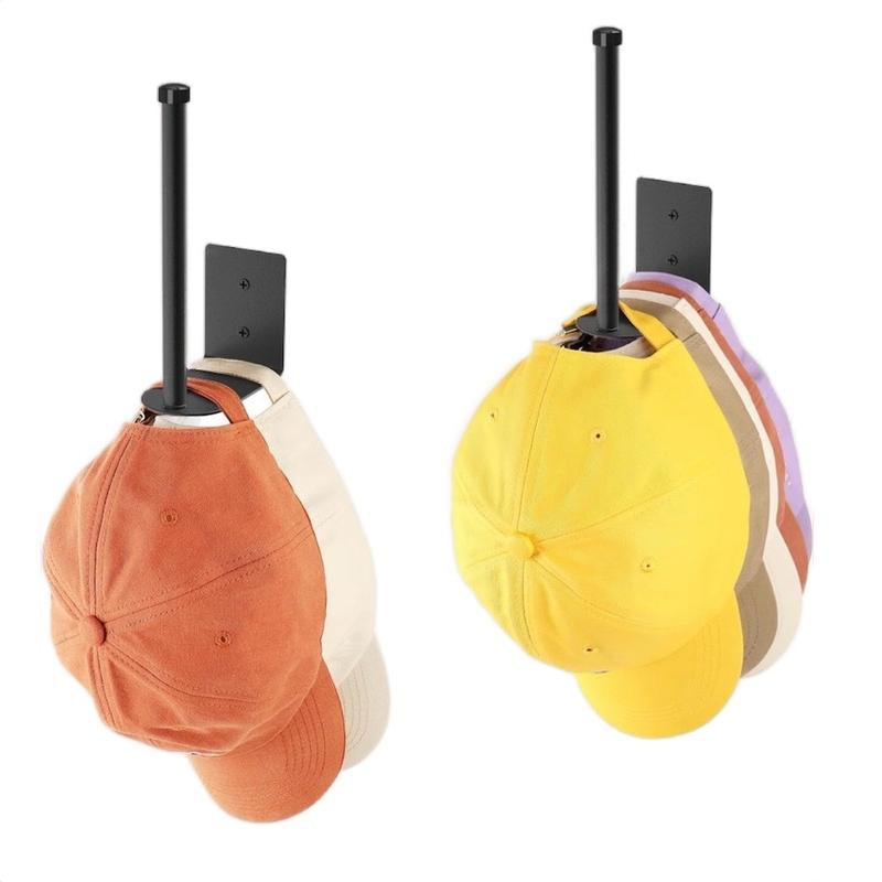 Wall-Mounted Hat Rack Organizer - Space-Saving Cap Hanger for Easy Storage and Display Hanging - Perfect for Any Home Tube Top Rack Tick to K Shop Summer Sale Hangable