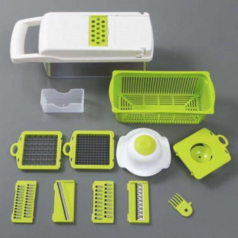 12 in 1 Manual Vegetable Chopper Kitchen Gadgets Food Chopper Vegetable Slicer