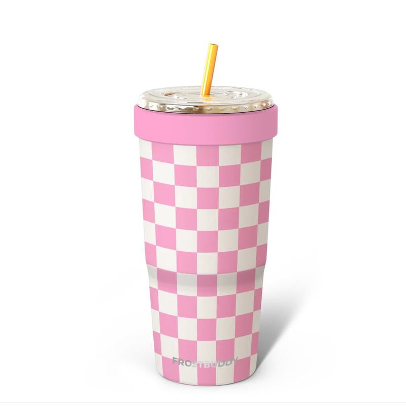 To-Go Buddy - Universal Cup Insulator for To-Go Cups - Keeps Drinks Hot Cold 12+ Hours - Vacuum Insulated Tumbler