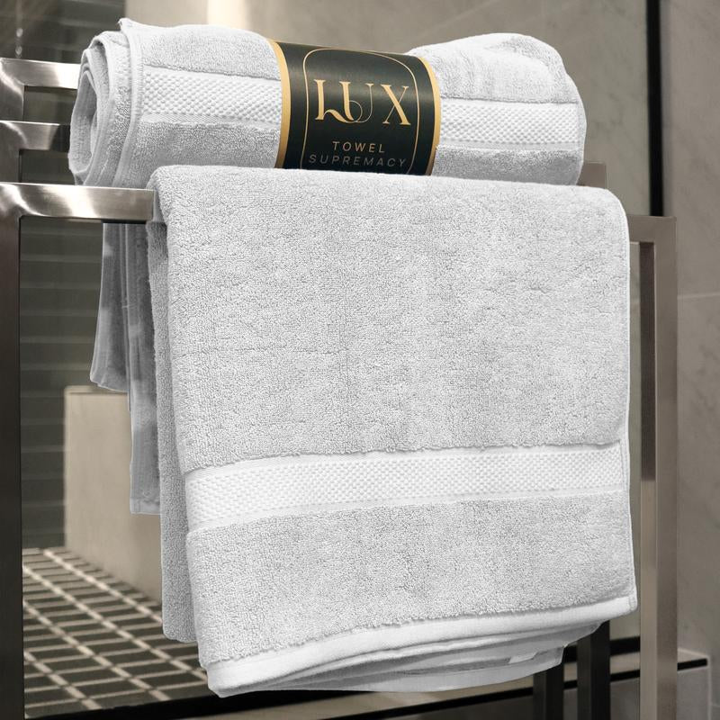 2 PACK TOWELSUPREMACY LUX Towels 100% Egyptian Cotton